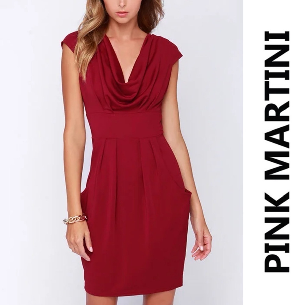 Pink Martini On The Boardwalk
Burgundy Dress, Size XS, MSRP‎ $89